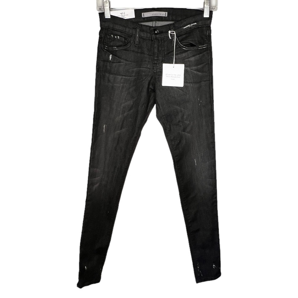 Plastic by GLY‎ Black Jeans nwt
